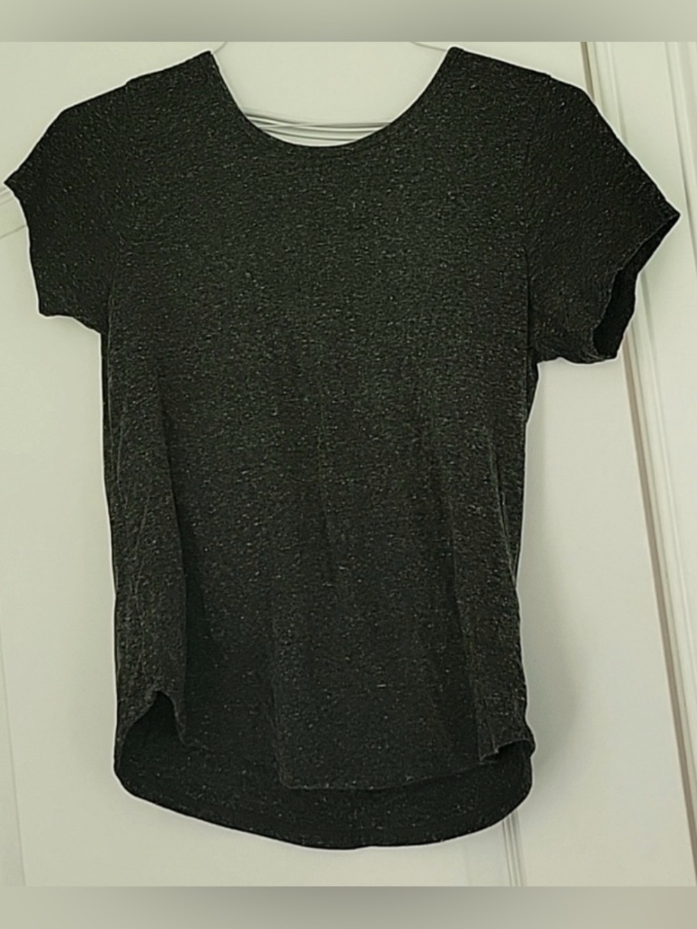 Threads 4 Thought Open Back Tee S Black Eco Minimalist Top